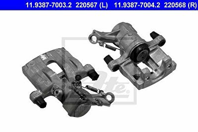 ATE 11.9387-7004.2 тормозной суппорт на OPEL VECTRA C