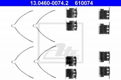 ATE 13.0460-0074.2 комплектующие, колодки дискового тормоза на TOYOTA COROLLA Compact (_E11_)