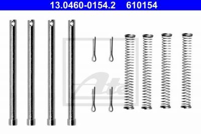 ATE 13.0460-0154.2 комплектующие, колодки дискового тормоза на LAND ROVER DEFENDER Station Wagon (LD)