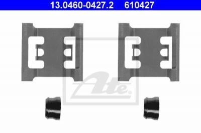 ATE 13.0460-0427.2 комплектующие, колодки дискового тормоза на FORD TRANSIT c бортовой платформой/ходовая часть (E_ _)
