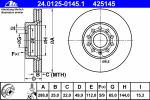 ATE 24.0125-0145.1 24.0125-0145.1 VAG мин>22.0 ДИСК ТОРМОЗНОЙ ПЕРЕДНИ