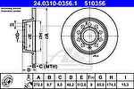 ATE 24.0310-0356.1 Диск тормозной Power Disc 24.0310-0356.1