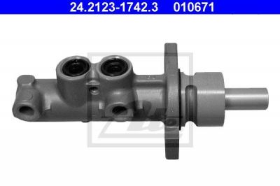 ATE 24.2123-1742.3 главный тормозной цилиндр на FORD TRANSIT c бортовой платформой/ходовая часть (E_ _)