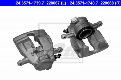 ATE 24.3571-1739.7 тормозной суппорт на MERCEDES-BENZ C-CLASS купе (CL203)