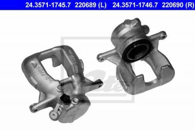 ATE 24.3571-1745.7 тормозной суппорт на PEUGEOT 407 (6D_)