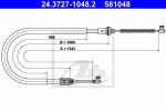 ATE 24.3727-1048.2 трос, стояночная тормозная система на RENAULT CLIO II (BB0/1/2_, CB0/1/2_)