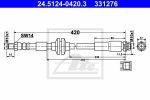 ATE 24.5124-0420.3 Шланг тормозной задний FORD Focus II /L=445mm/без электр.стоян.торм. (1309224)