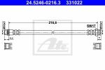 ATE 24.5246-0216.3 тормозной шланг на CITROEN BERLINGO (B9)