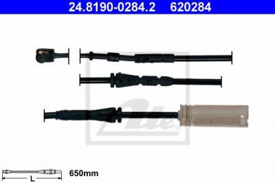 ATE 24.8190-0284.2 Датчик износа тормозных колодок E81 E87 E90 E91 (34356792559)