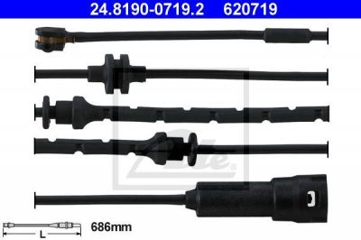 ATE 24.8190.0719.2 Датчик износа торм. колодок [685.5mm]