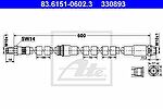 ATE 83.6151-0602.3 Шланг тормозной передний X5(E70)/X6(E71) all 07-> /L=600mm (34306778260)