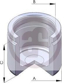AUTOFREN SEINSA D025112 поршень, корпус скобы тормоза на MG MG ZT- T