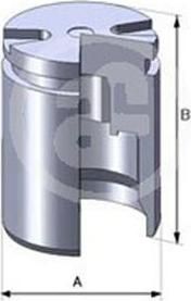 AUTOFREN SEINSA D02525 поршень, корпус скобы тормоза на FIAT CROMA (154)