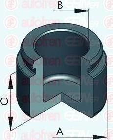 AUTOFREN SEINSA D025255 поршень, корпус скобы тормоза на MERCEDES-BENZ M-CLASS (W163)