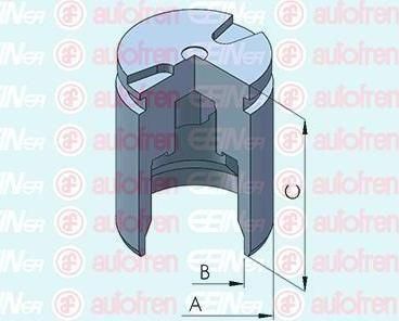 AUTOFREN SEINSA D025267 ПОРШЕНЬ ТОРМОЗНОГО СУППОРТА