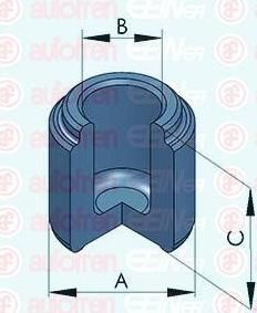 AUTOFREN SEINSA D025284 Поршень, тормозной суппорт