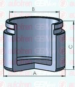 AUTOFREN SEINSA D025306 поршень, корпус скобы тормоза на TOYOTA COROLLA Liftback (_E8_)