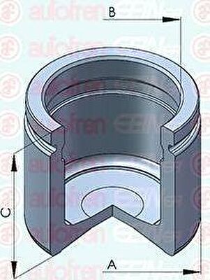 AUTOFREN SEINSA D025312 поршень, корпус скобы тормоза на FORD SCORPIO I (GAE, GGE)