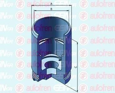 AUTOFREN SEINSA D025334 поршень, корпус скобы тормоза на FIAT CROMA (154)