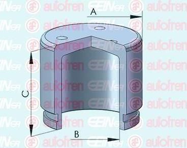 AUTOFREN SEINSA D025337 поршень, корпус скобы тормоза на HONDA CR-V I (RD)