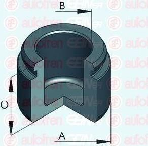 AUTOFREN SEINSA D025367 поршень, корпус скобы тормоза на VW TOUAREG (7LA, 7L6, 7L7)