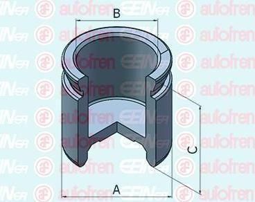 AUTOFREN SEINSA D025450 поршень, корпус скобы тормоза на PORSCHE 924