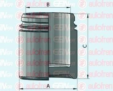 AUTOFREN SEINSA D025478 Поршень тормозного суппорта MERCEDES-BENZ T2/LN1 8