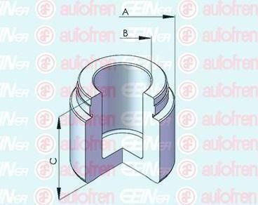 AUTOFREN SEINSA D025486 поршень, корпус скобы тормоза на MERCEDES-BENZ CLS (C219)