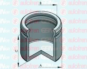 AUTOFREN SEINSA D025491 поршень, корпус скобы тормоза на RENAULT MEGANE III Наклонная задняя часть (BZ0_)