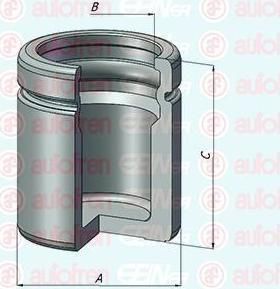 AUTOFREN SEINSA D025507 поршень, корпус скобы тормоза на FORD KA (RB_)