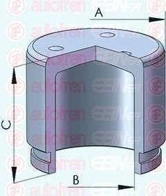 AUTOFREN SEINSA D025509 поршень, корпус скобы тормоза на CHEVROLET EPICA (KL1_)