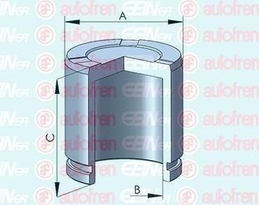 AUTOFREN SEINSA D025533 поршень, корпус скобы тормоза на HONDA CR-V IV (RE)