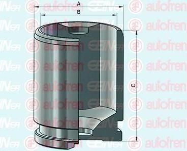 AUTOFREN SEINSA D025536 поршень, корпус скобы тормоза на VW PASSAT Variant (3C5)