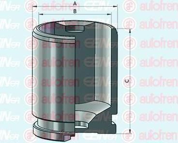 AUTOFREN SEINSA D025541 поршень, корпус скобы тормоза на VW PASSAT Variant (3C5)