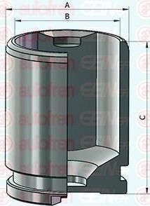 AUTOFREN SEINSA D025557 поршень, корпус скобы тормоза на 5 (F10, F18)