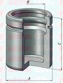 AUTOFREN SEINSA D025600 поршень, корпус скобы тормоза на MERCEDES-BENZ E-CLASS купе (C207)