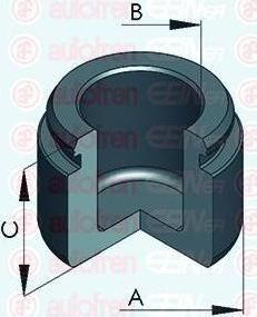 AUTOFREN SEINSA D025613 поршень, корпус скобы тормоза на VOLVO V70 II (SW)