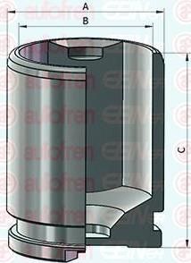 AUTOFREN SEINSA D025620 поршень, корпус скобы тормоза на RENAULT MEGANE III Наклонная задняя часть (BZ0_)