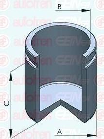 AUTOFREN SEINSA D025636 поршень, корпус скобы тормоза на SUBARU LEGACY IV универсал (BL, BP, B13_)