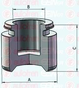 AUTOFREN SEINSA D025660 поршень, корпус скобы тормоза на MERCEDES-BENZ S-CLASS (W140)