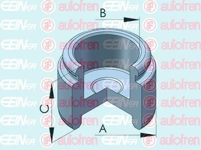 AUTOFREN SEINSA D025661 поршень, корпус скобы тормоза на MERCEDES-BENZ S-CLASS (W140)