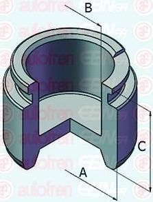 AUTOFREN SEINSA D025665 поршень, корпус скобы тормоза на FORD ESCORT VII (GAL, AAL, ABL)