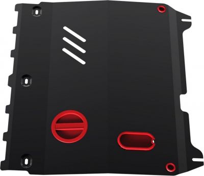 АвтоБРОНЯ Защита картера и КПП Chevrolet Spark АКПП (10-) 111010181 (111010181)