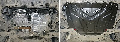 АВТОБРОНЯ Защита двигателя FORD Focus 3 11- (111.01850.1, 111.01850.1)