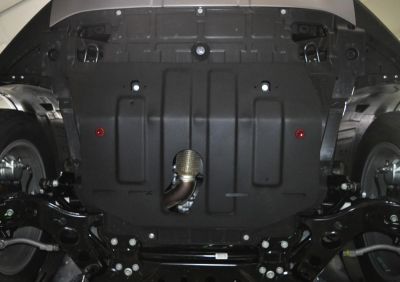 Автоброня 111.01914.1 111.01914.1 Защита картера + КПП + комплект крепежа, Geely Atlas 2018-, V - 2.0; 2.4