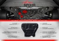 АвтоБРОНЯ Защита картера и КПП Hyundai Elantra XD (Tagaz) (-06) 111023031 (111023031)