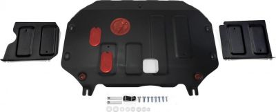 АвтоБРОНЯ Защита картера и КПП Kia Soul (14-) 111028271 (111028271)
