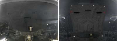 АвтоБРОНЯ Защита картера и КПП Kia Optima (15-) 111028371 (111028371)