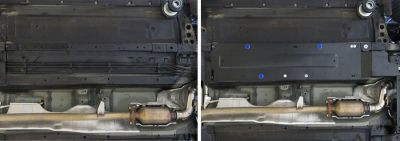 Автоброня 111.04161.1 111.04161.1 Защита топливных трубок, Nissan X-Trail 2015-, V - 2.0; 2.5