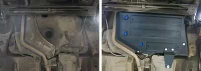 Автоброня 111.04720.1 111.04720.1 Защита топливного бака, Nissan Terrano 2016-, V - 1.6; 2.0; передний привод/Nissan Terrano 2014-2016